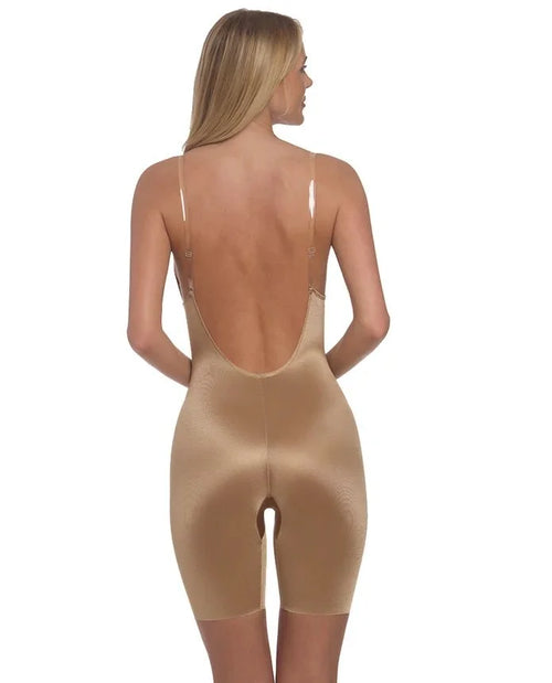 Bridal Low Back Thigh Shaping Bodysuit by L'eto Bridal, image 2